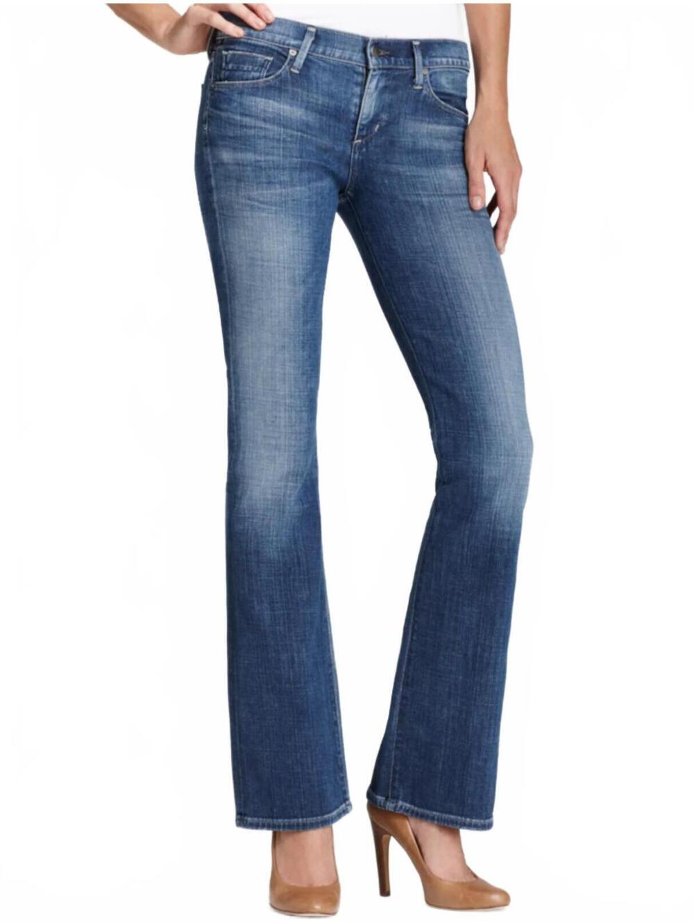 CITIZENS OF HUMANITY | Dita Petite Bootcut Jeans Size 29 Low Rise Dark Wash Y2K